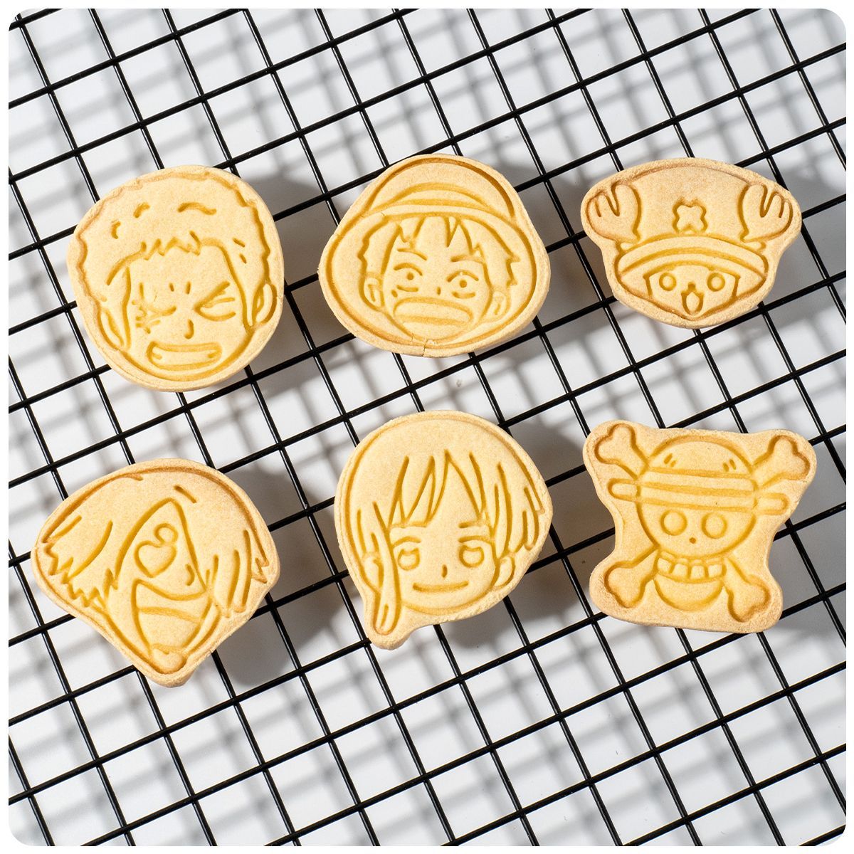 Baking Kitchen Set - Anime One Piece Cookie Cutter Set
