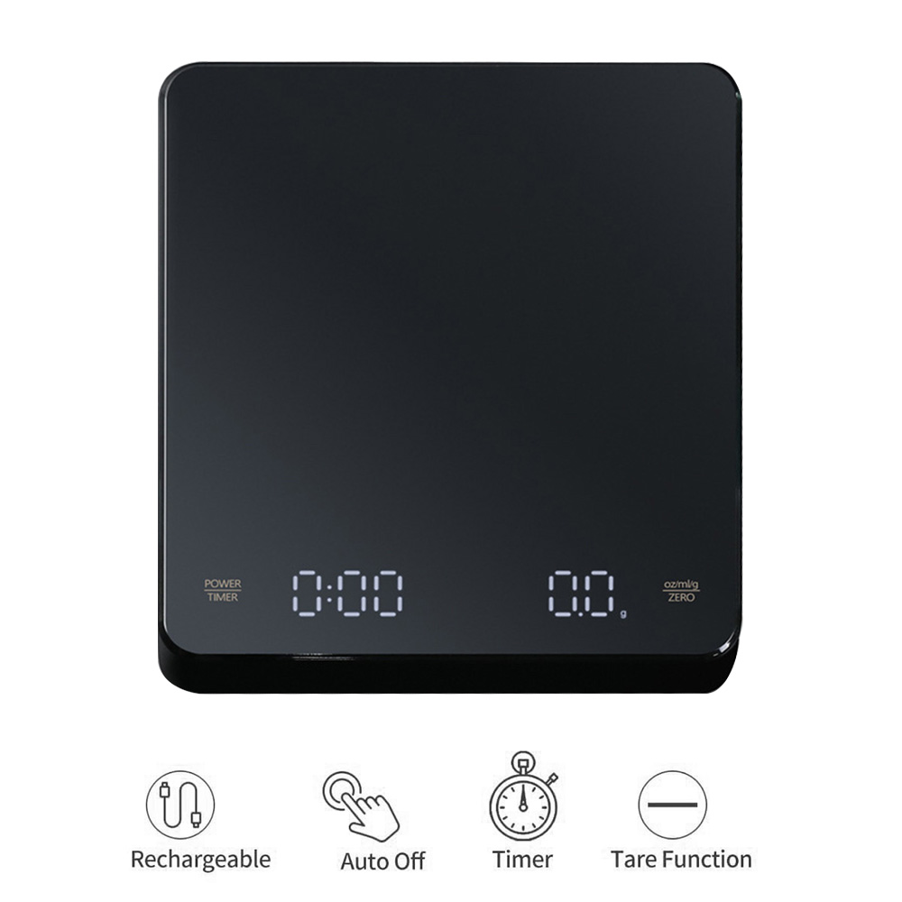 Miniature Baking Kitchen - Digital Coffee Scale with Timer LED
