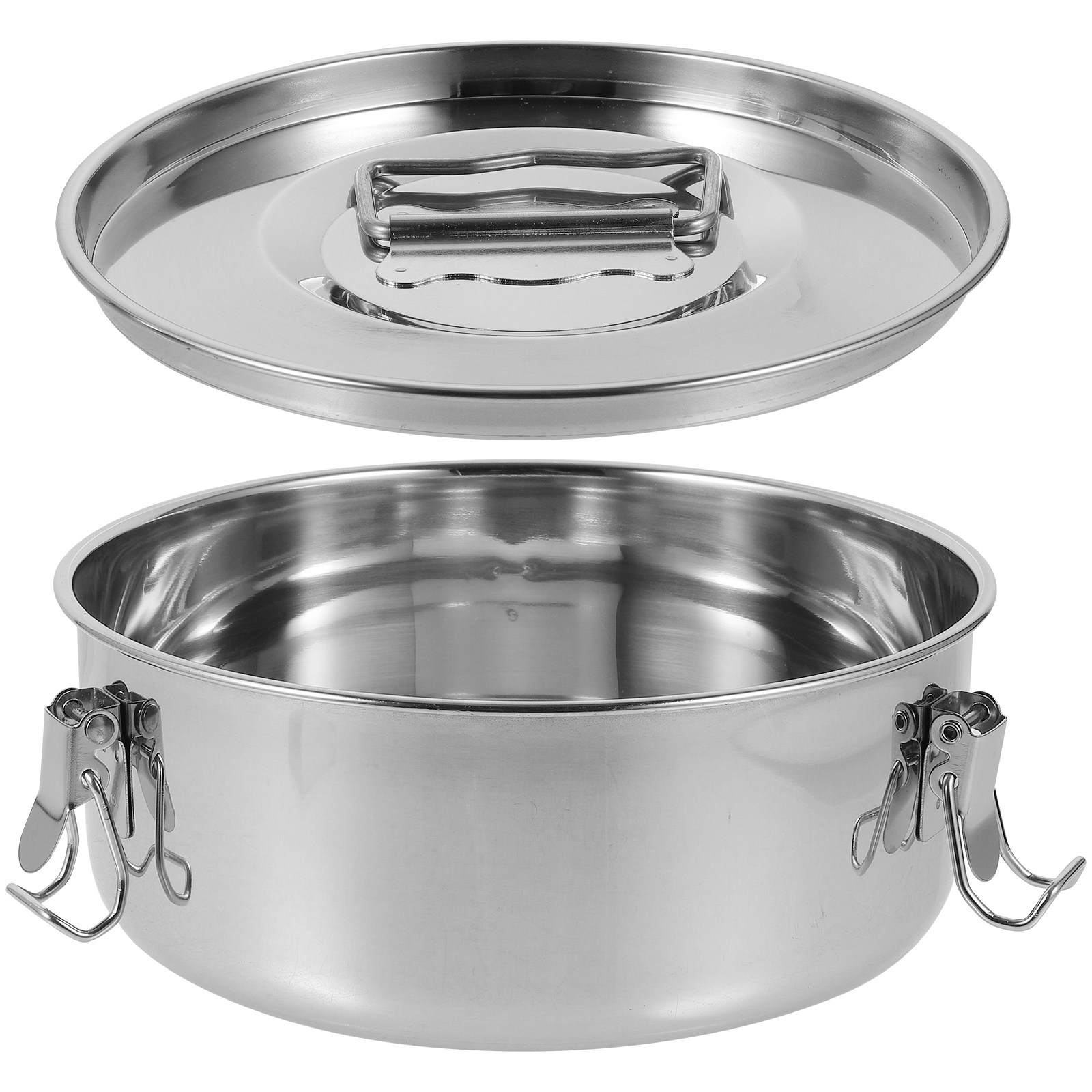 Kitchen Baking Ware - Flan Mold Lid Stainless Steel Flan