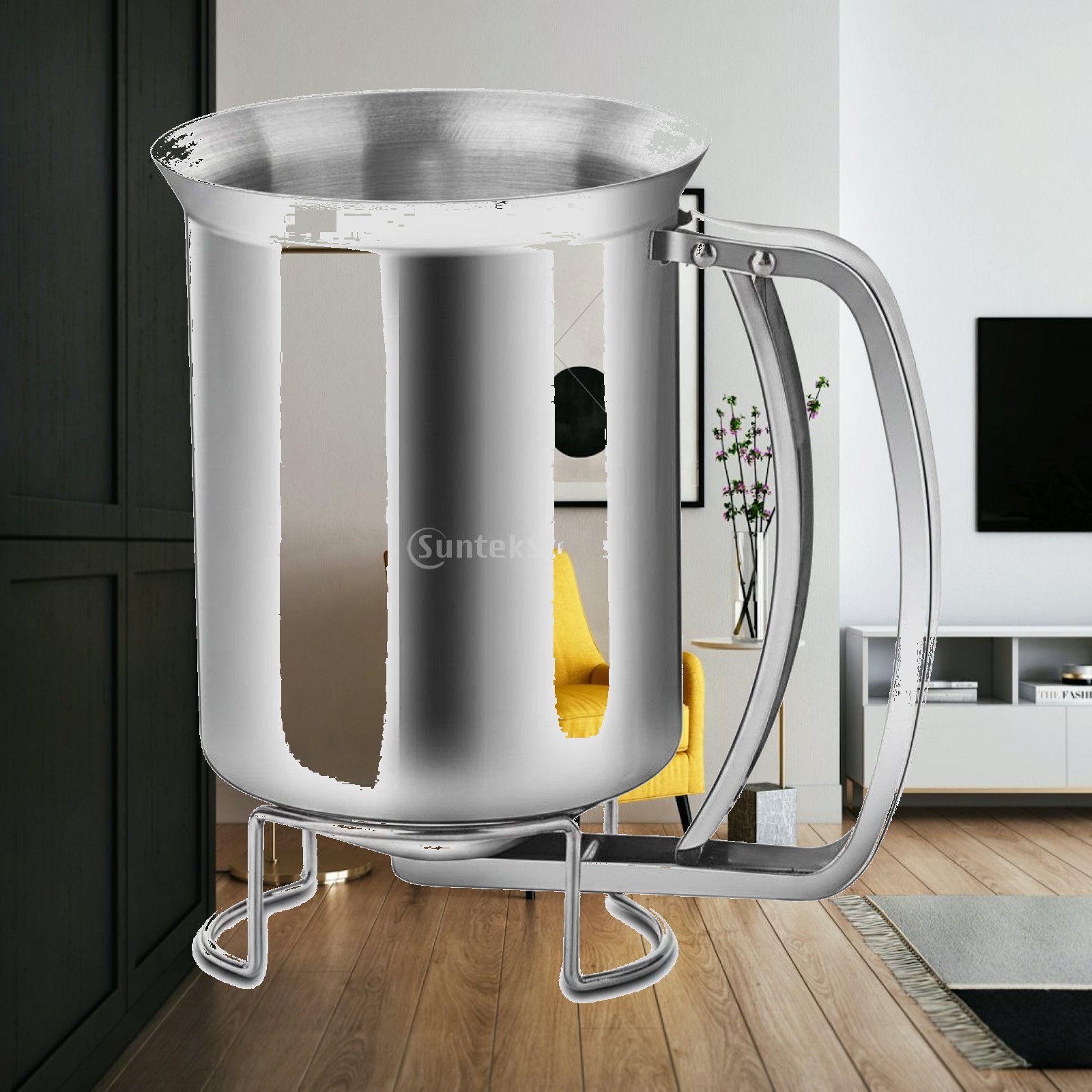 Kitchen Baking Aid - Kitchen Batter Dispenser Stainless Steel Cup