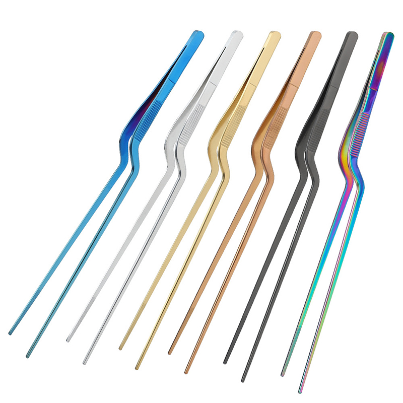 Kitchen Baking Ware - Colorful 6/8/12-Inch Kitchen Tongs, Stainless Steel