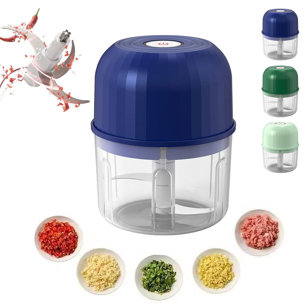 Miniature Baking Kitchen - Mini Electric Garlic Chopper Portable USB