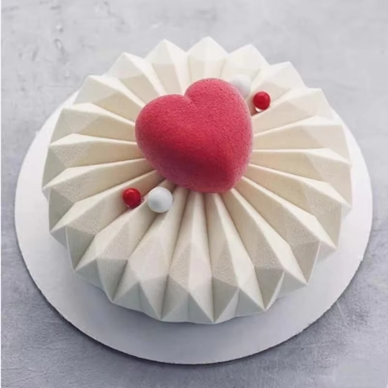 3D Round French Mousse Cake Si - Kitchen Baking Trays ulasan dan harga