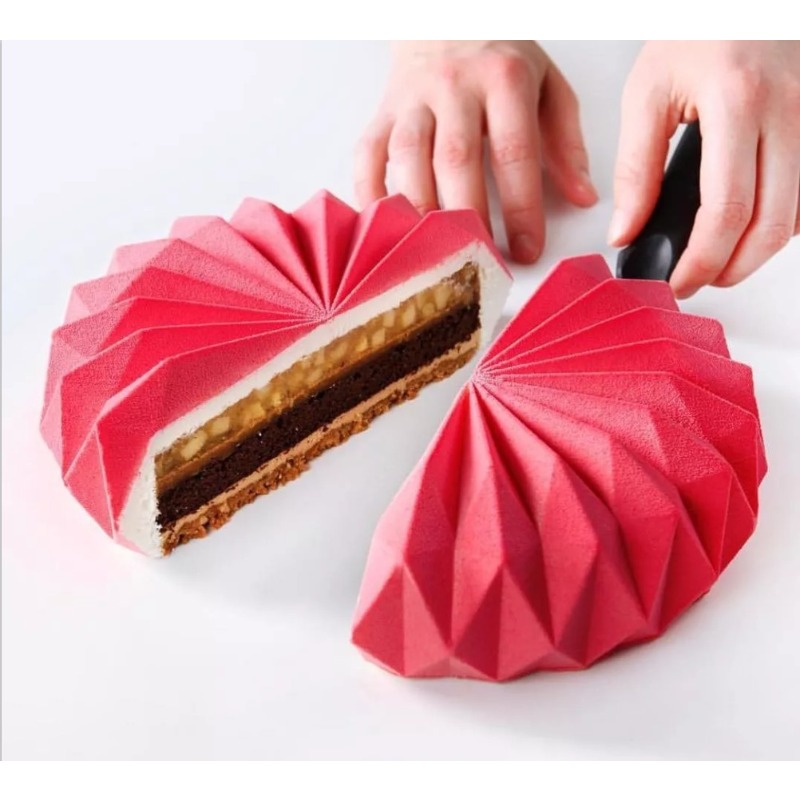 3D Round French Mousse Cake Si - Kitchen Baking Trays ulasan dan harga