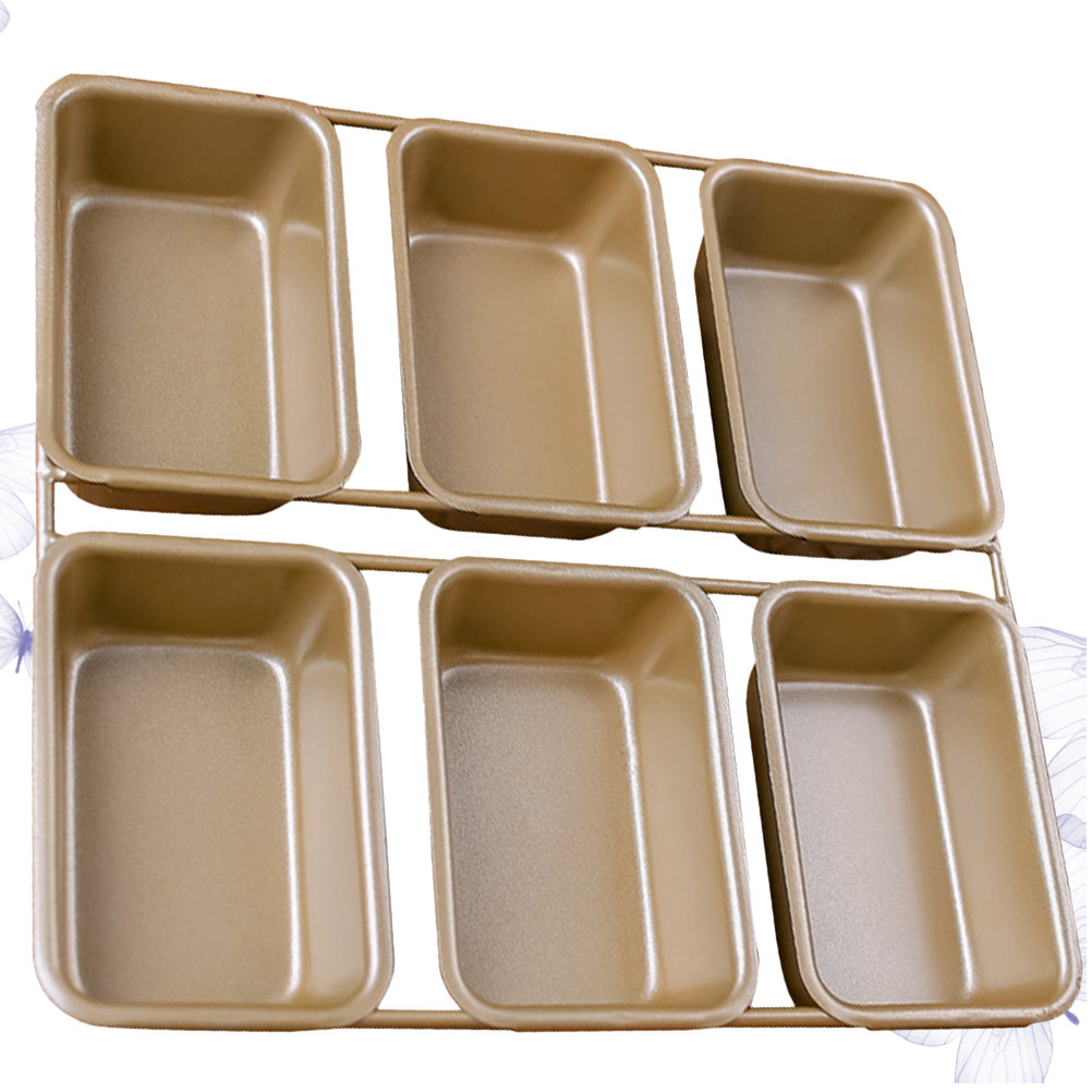 6 Grids Bread Baking Tray Nons - Kitchen Baking Trays ulasan dan harga