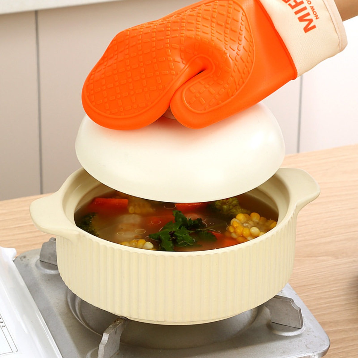 Cute Miffy Rabbit Silicone Hea - Kitchen Baking Oven ulasan dan harga