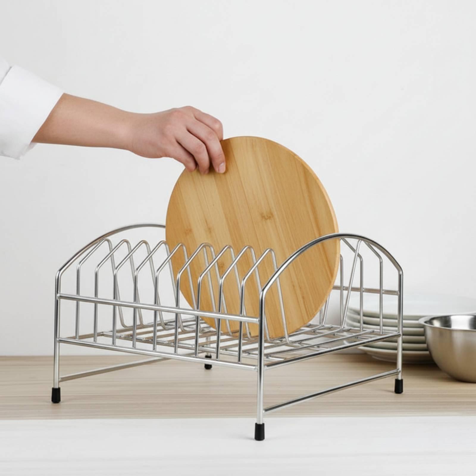 Pizza Screen Rack Holder Stain - Kitchen Baking Tray Rack ulasan dan harga