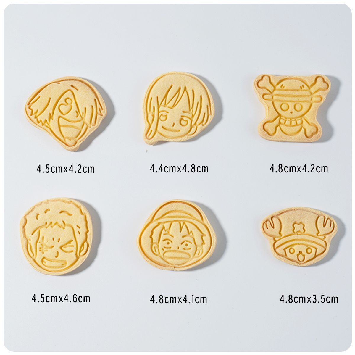 Anime One Piece Cookie Cutter  - Baking Kitchen Set ulasan dan harga