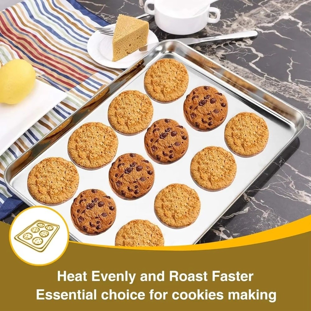 New 304 Stainless Steel Stainl - Kitchen Baking Tray Rack ulasan dan harga