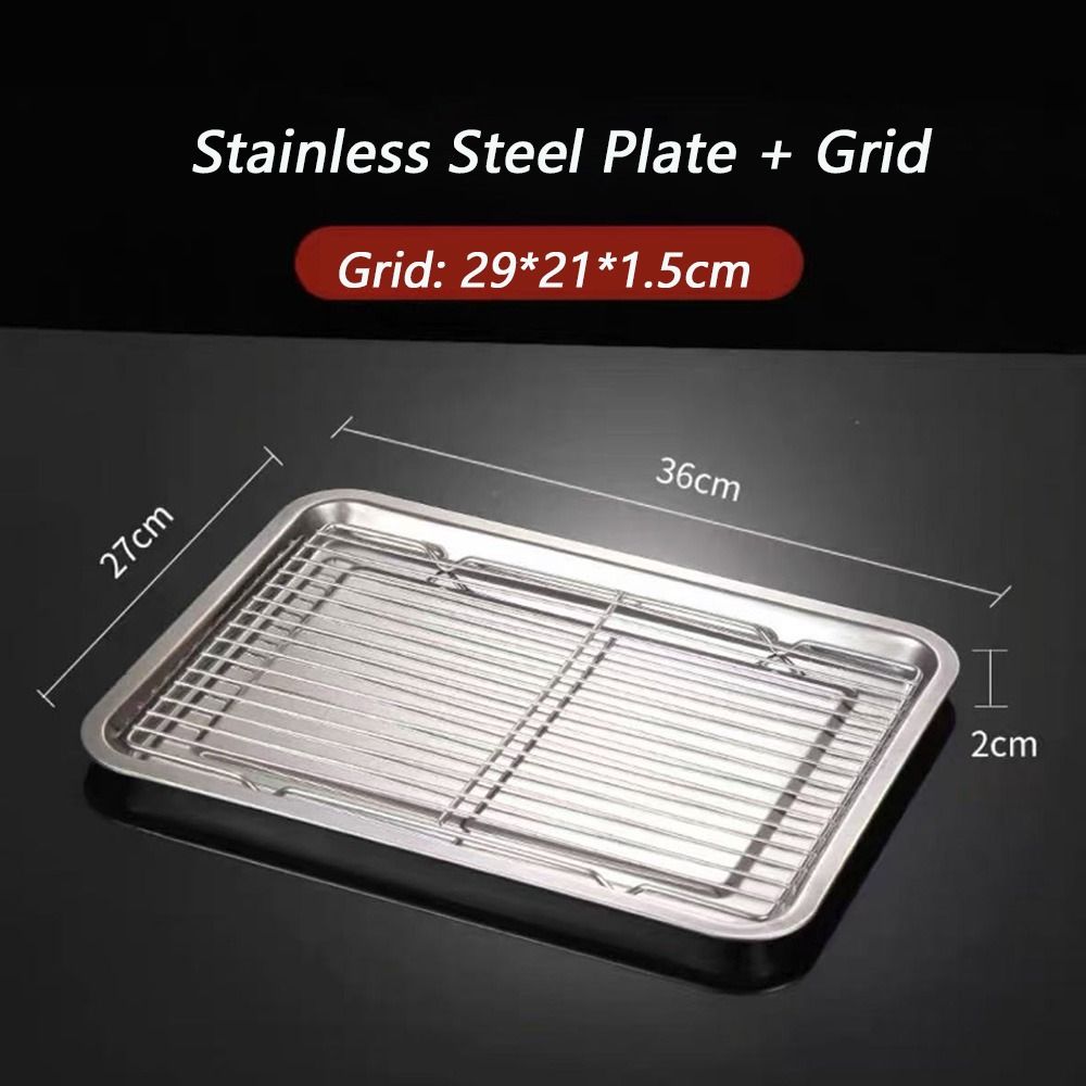 New 304 Stainless Steel Stainl - Kitchen Baking Tray Rack ulasan dan harga