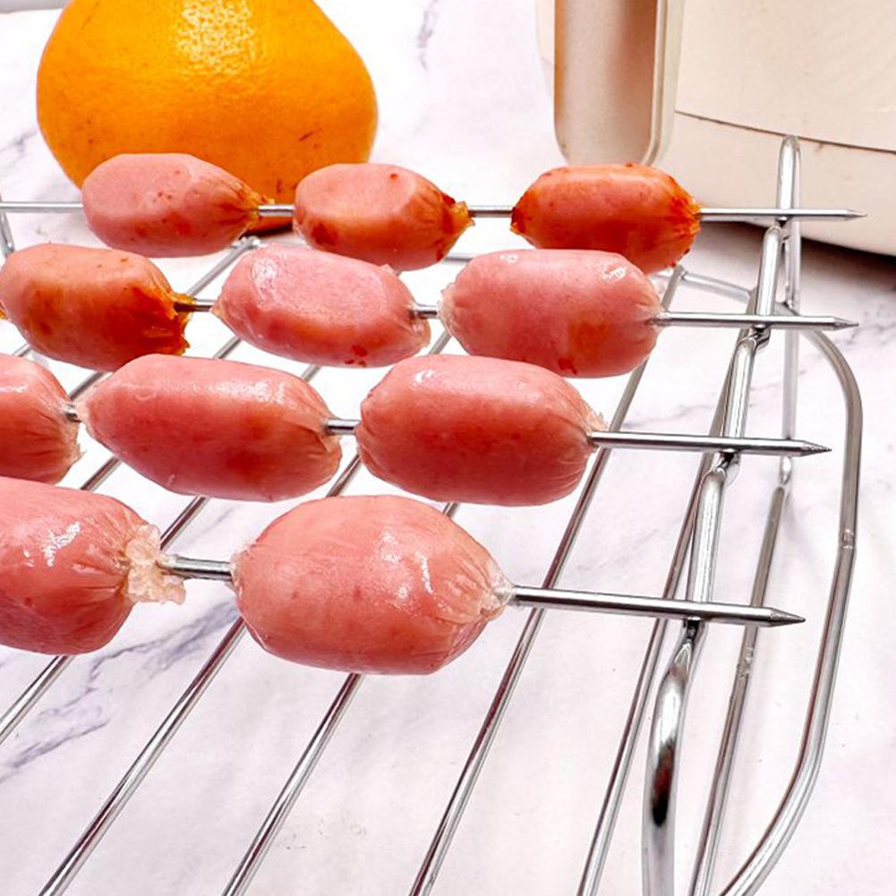 Stainless Steel Air Fryer Bask - Kitchen Baking Tray Rack ulasan dan harga