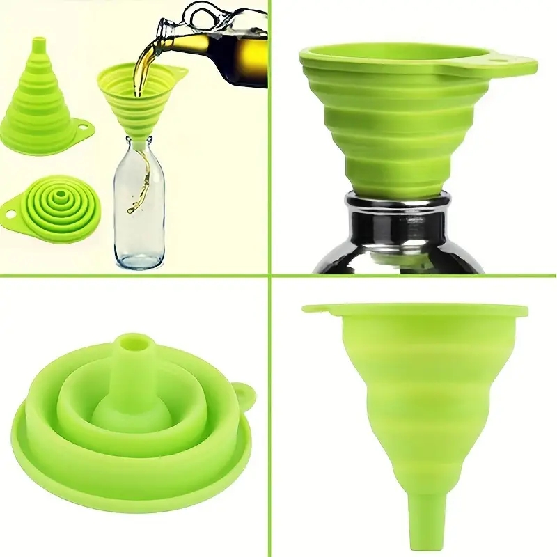 Silicone Folding Funnel Multif - Miniature Baking Kitchen ulasan dan harga