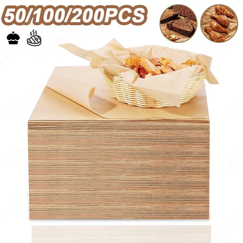 50/100/200PCS Baking Paper Par - Kitchen Baking Mat ulasan dan harga