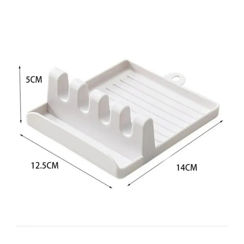 Plastic Spoon Spatula Holder K - Kitchen Baking Tray Rack ulasan dan harga