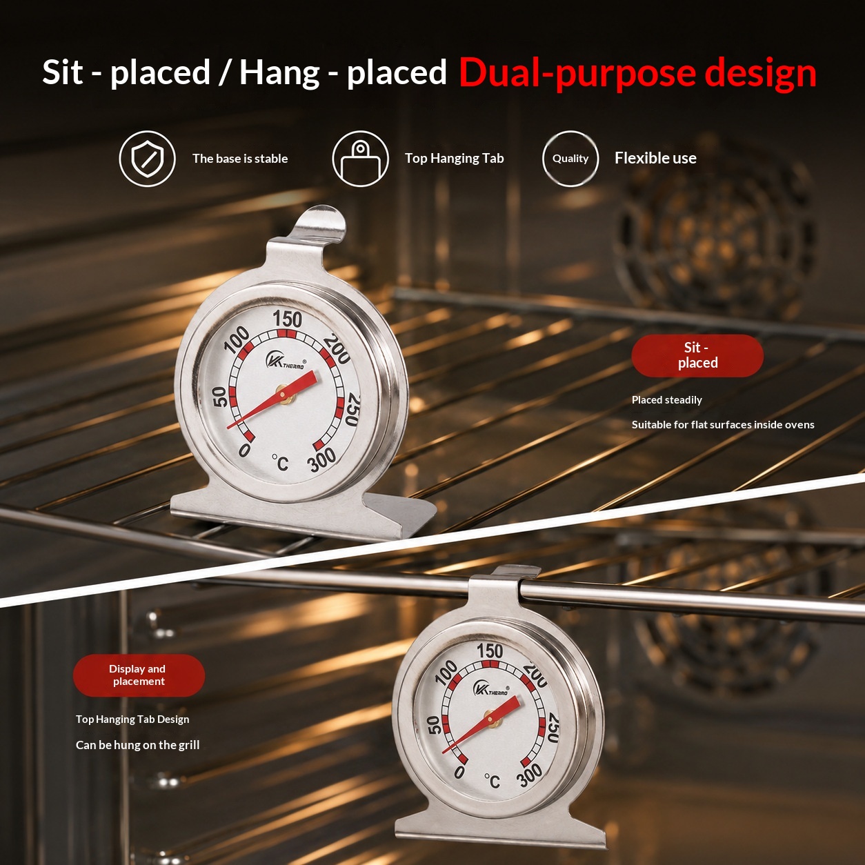 Kitchen Oven Thermometer Food  - Kitchen Baking Oven ulasan dan harga