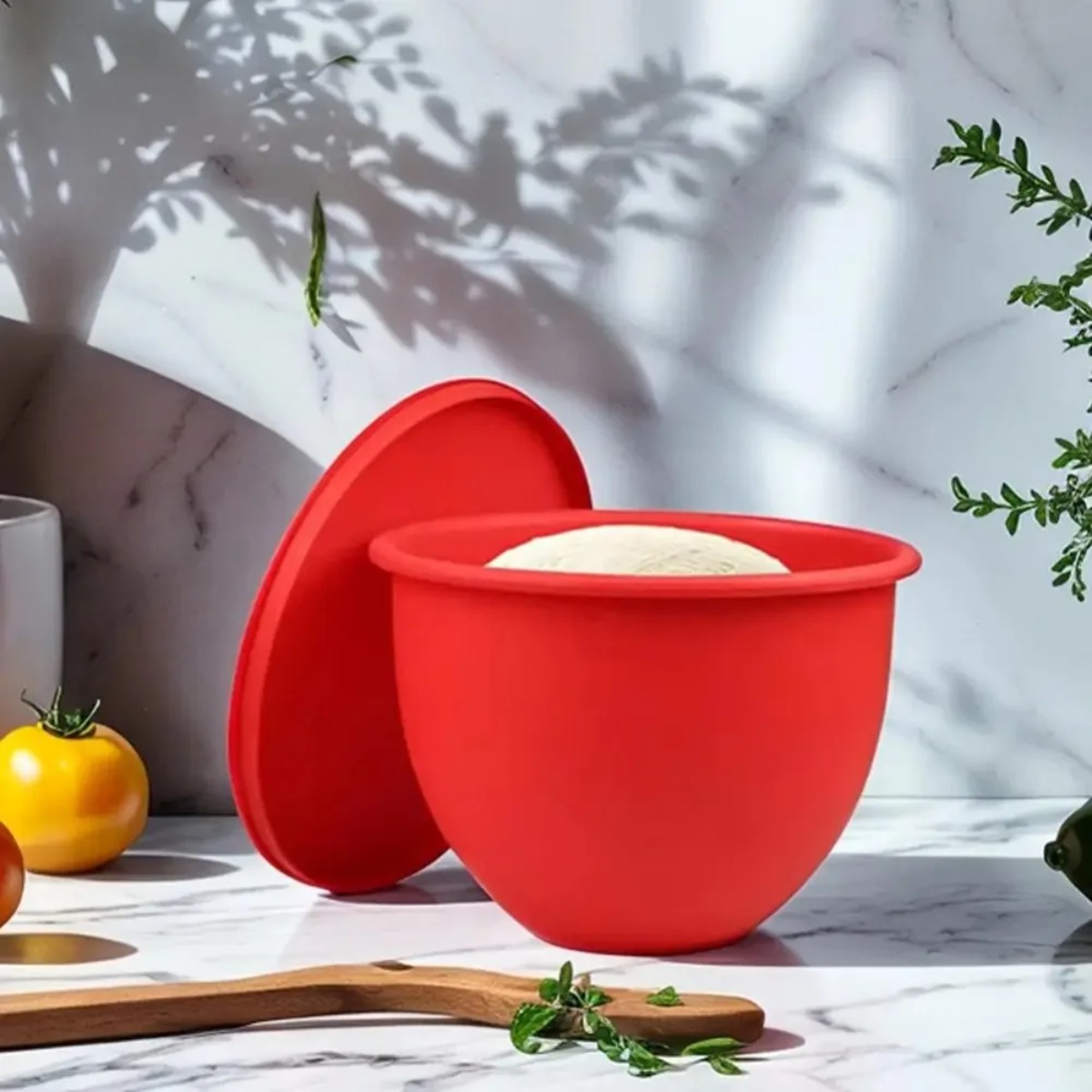 Silicone Mixer Bowl Liner with - Kitchen Baking Aid ulasan dan harga
