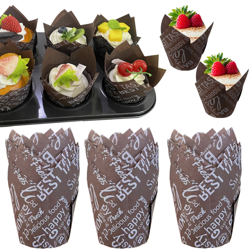50Pcs/100Pcs Coffee-Themed Tul - Kitchen Baking Mat ulasan dan harga