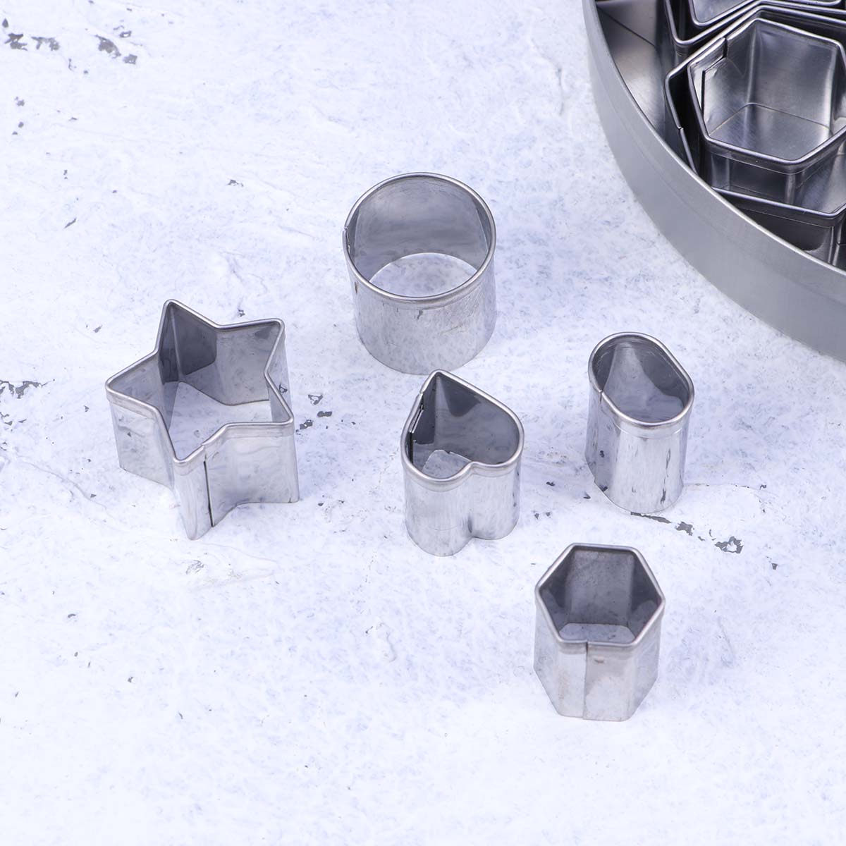 Stainless Steel Cookie Cutters - Baking Kitchen Set ulasan dan harga