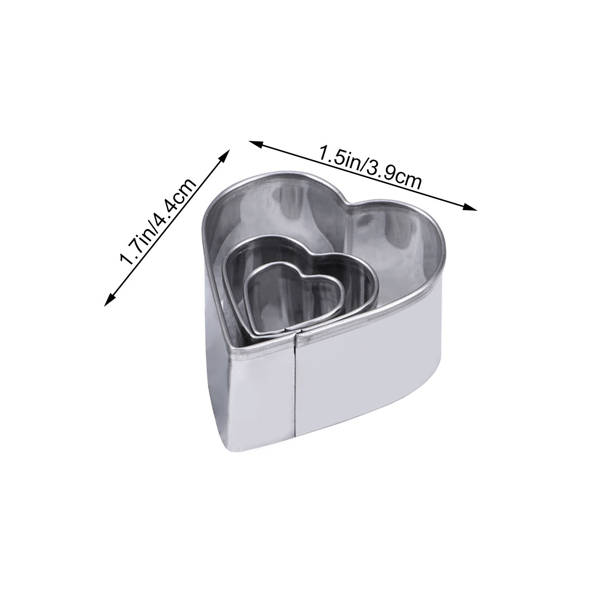Stainless Steel Cookie Cutters - Baking Kitchen Set ulasan dan harga