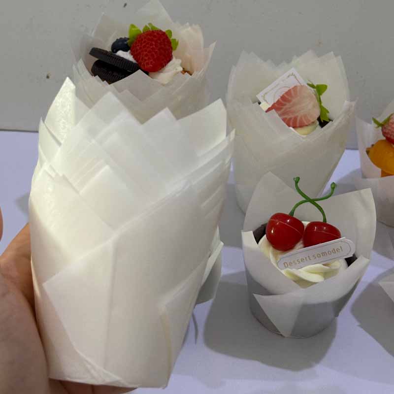 50Pcs/100Pcs/200Pcs Tulip Cake - Kitchen Baking Mat ulasan dan harga