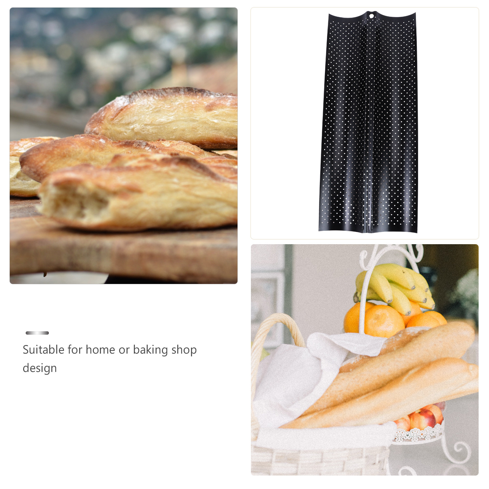 Premium French Bread Baking Mo - Kitchen Baking Trays ulasan dan harga