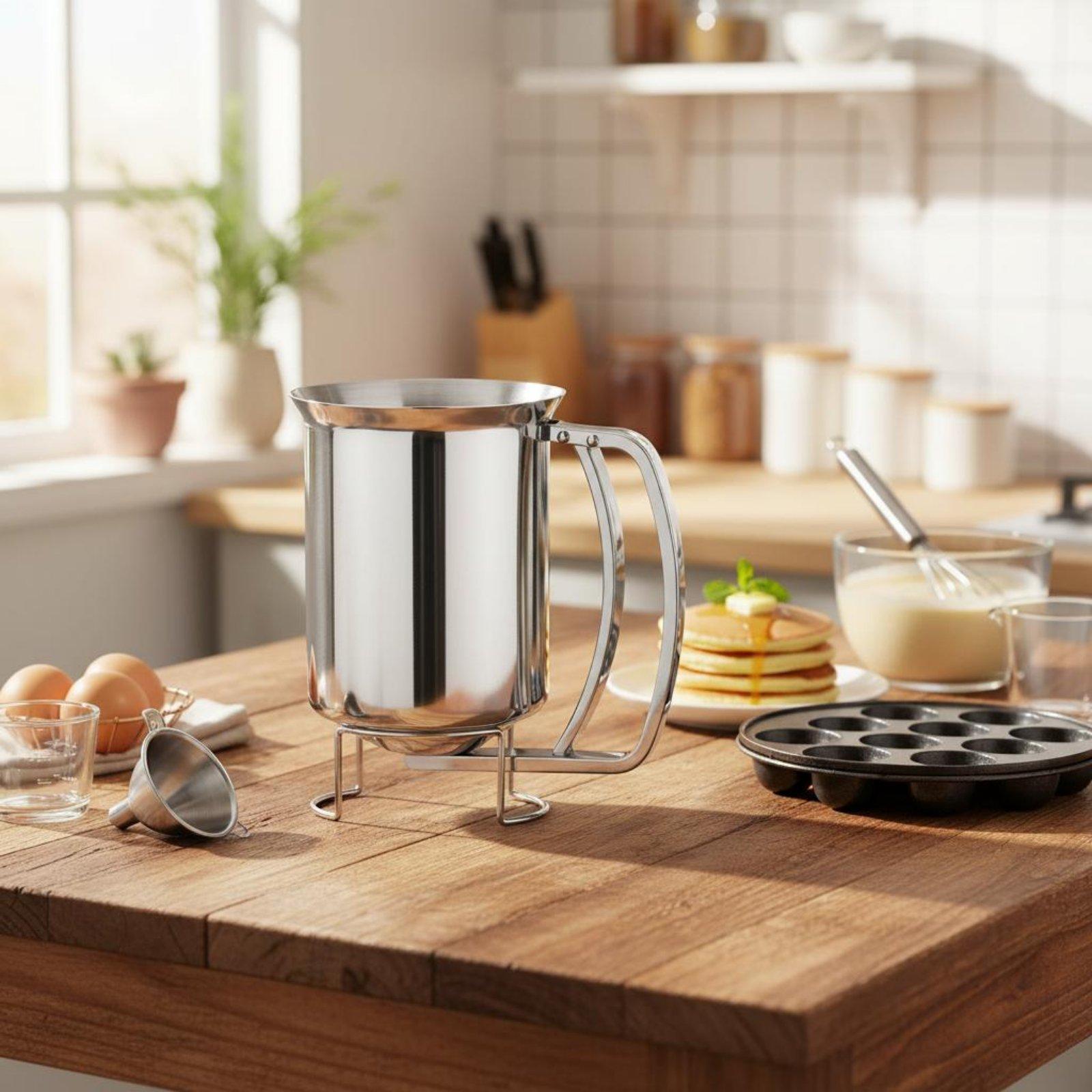 Kitchen Batter Dispenser Stain - Kitchen Baking Aid ulasan dan harga