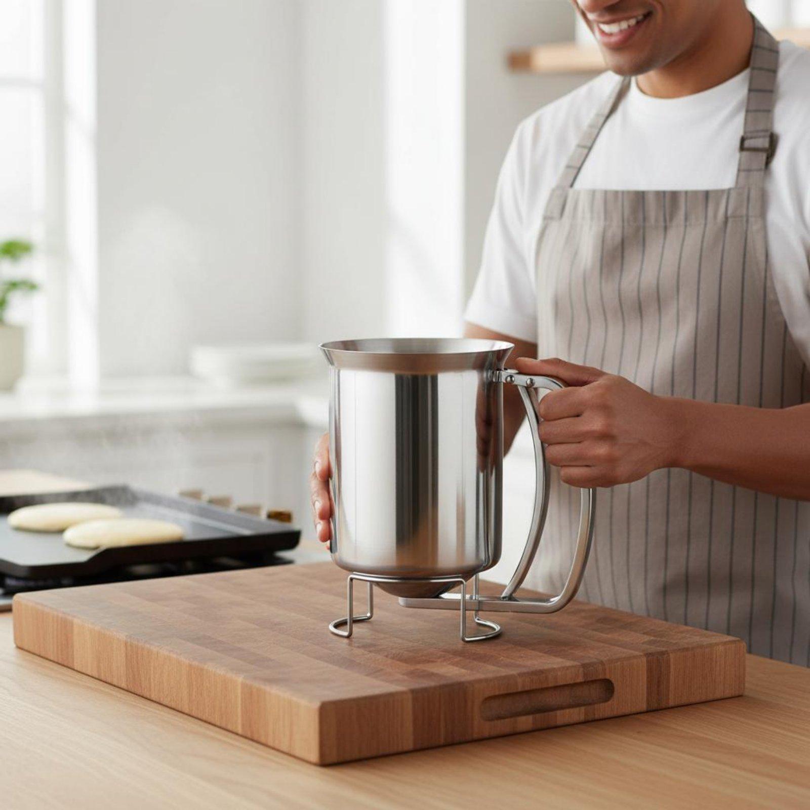 Kitchen Batter Dispenser Stain - Kitchen Baking Aid ulasan dan harga
