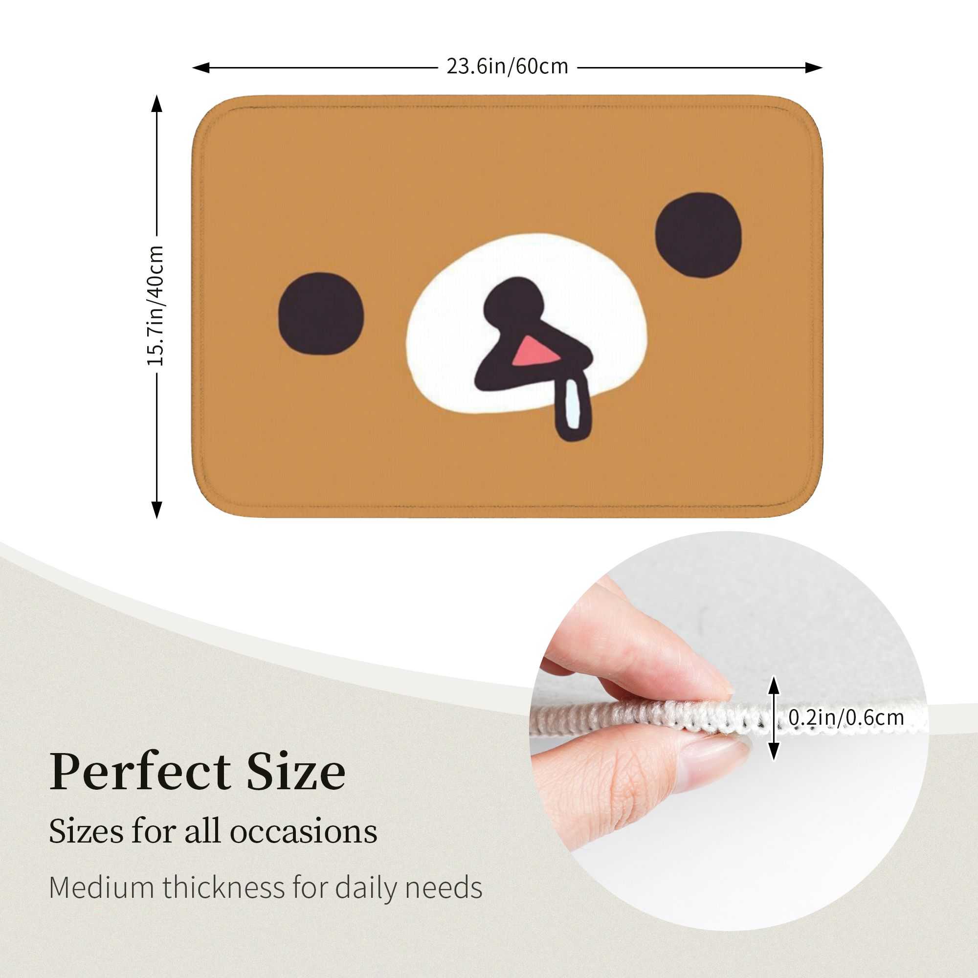 R-Rilakkumaes Cartoon Floor Do - Kitchen Baking Trays ulasan dan harga