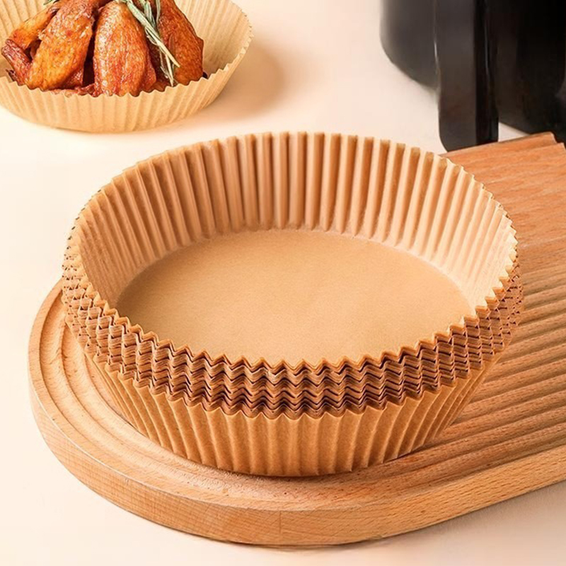 50/100PCS Air Fryer Paper Plat - Kitchen Baking Mat ulasan dan harga