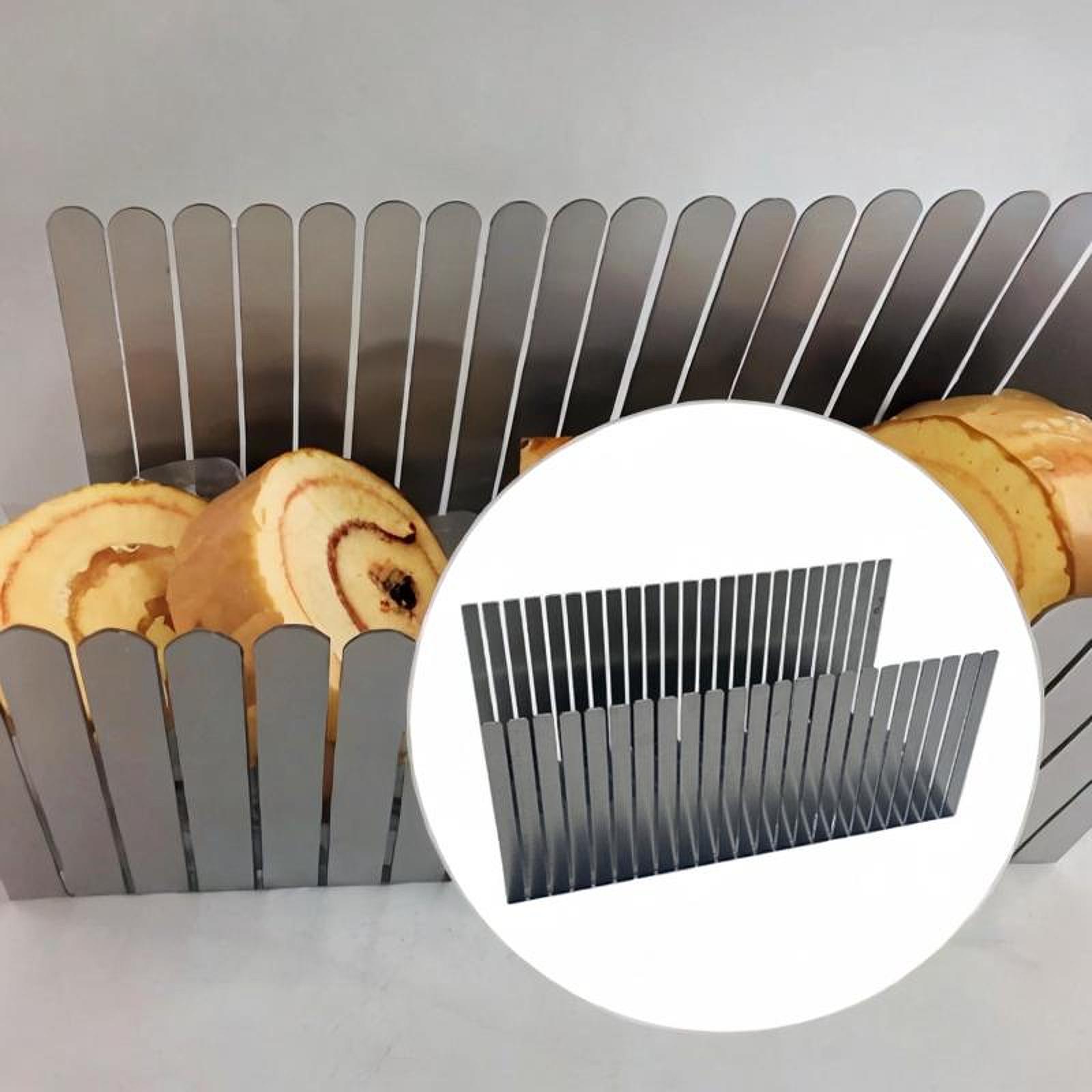 Stainless Steel Bread Slicer T - Kitchen Baking Aid ulasan dan harga