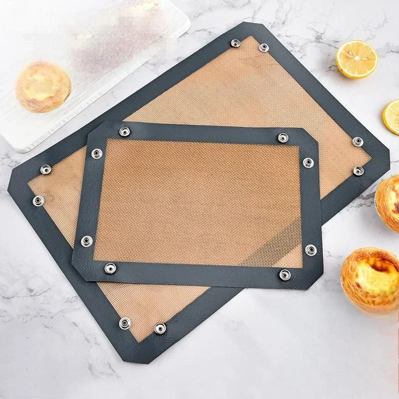 Silicone Baking Mat With Butto - Kitchen Baking Mat ulasan dan harga