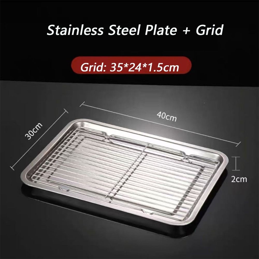 New 304 Stainless Steel Stainl - Kitchen Baking Tray Rack ulasan dan harga