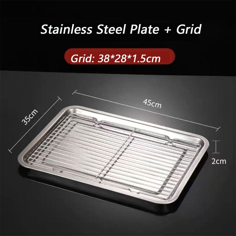 New 304 Stainless Steel Stainl - Kitchen Baking Tray Rack ulasan dan harga