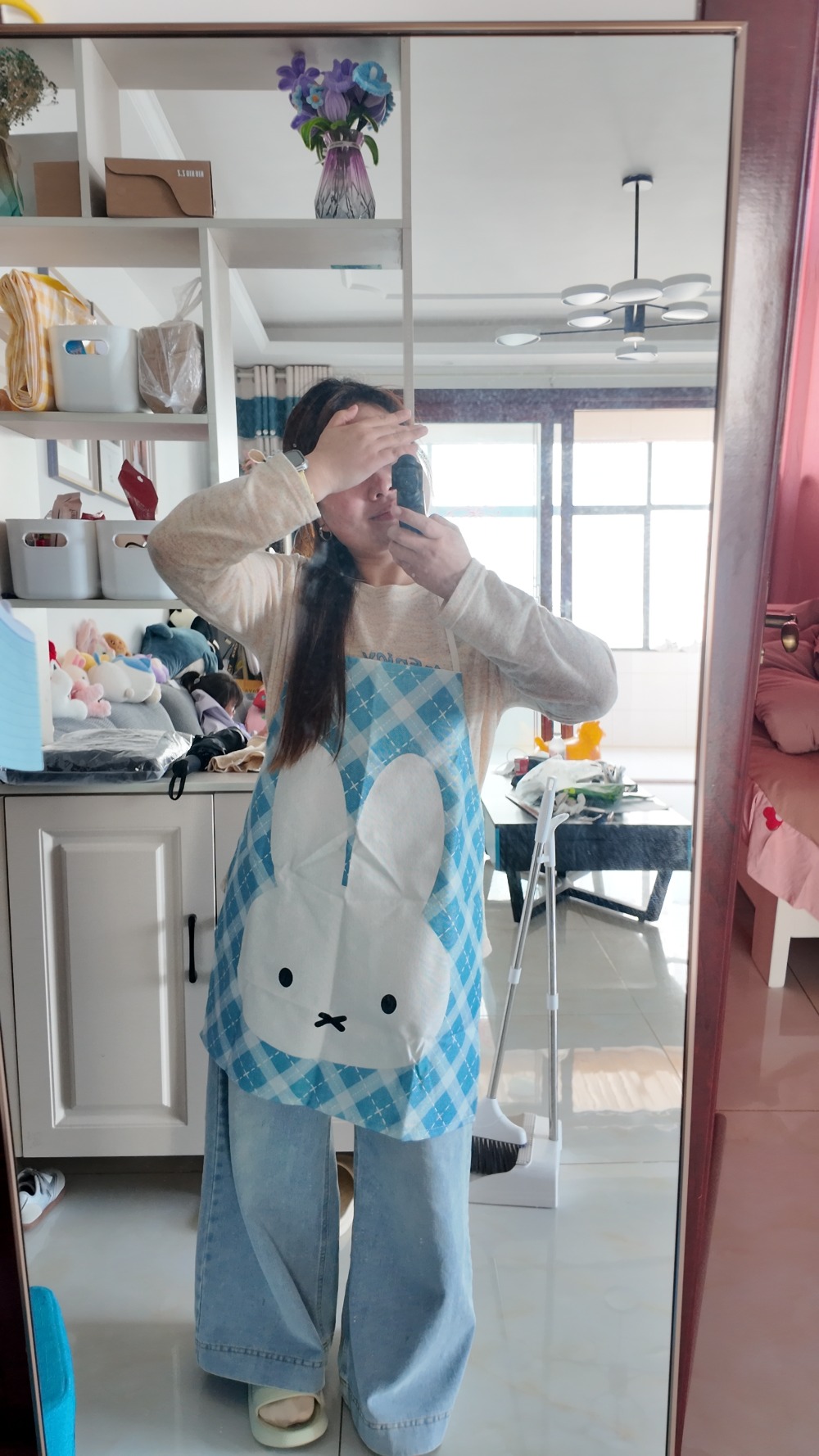 Miffy Kawaii Waterproof Fabric - Baking Kitchen Set ulasan dan harga